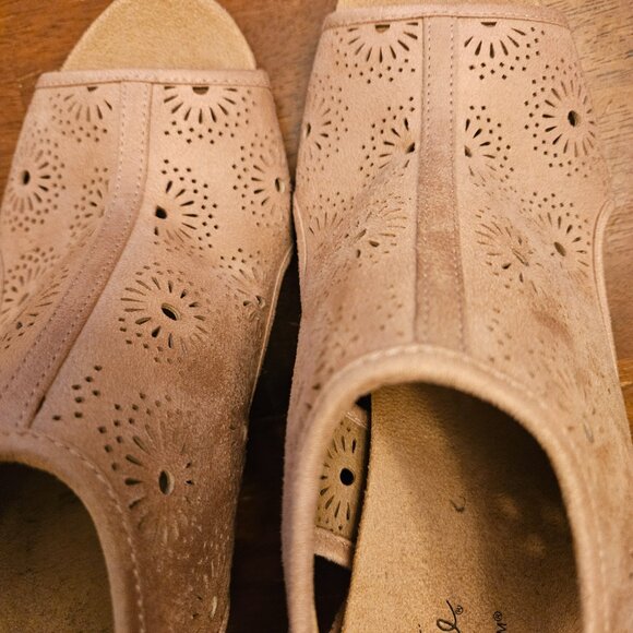 Life stride soft collection cut out blush wedge heel Slip On Comfort shoes 10 - Picture 2 of 15